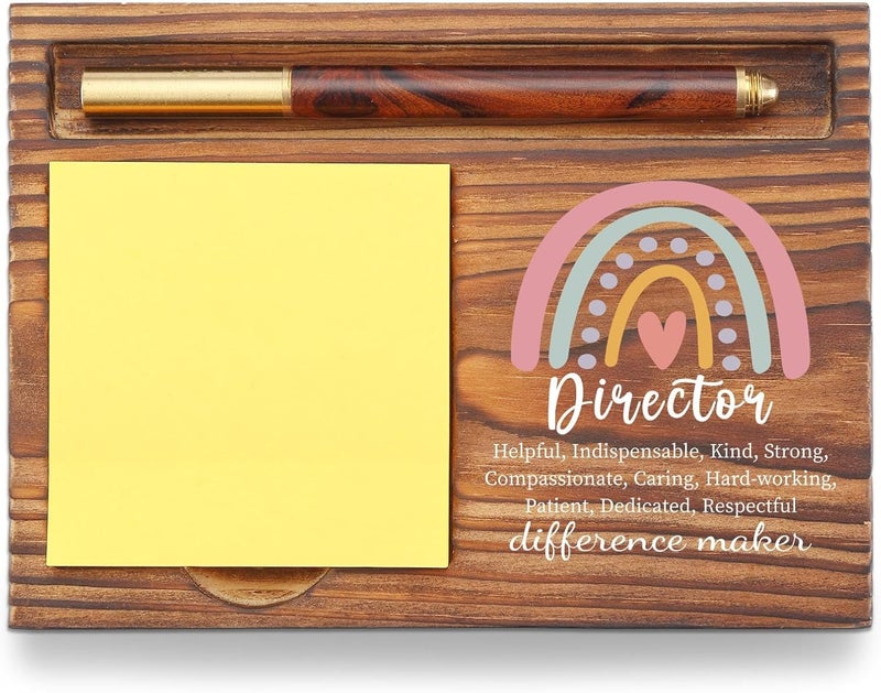 YODOCAMP Director Gift Sticky Note Holder, Film School Student Gift, Thank You Appreciation Gifts for Director, Phd Graduation Gift Self-Stick Note Pad Holders TZP63 - Image 1